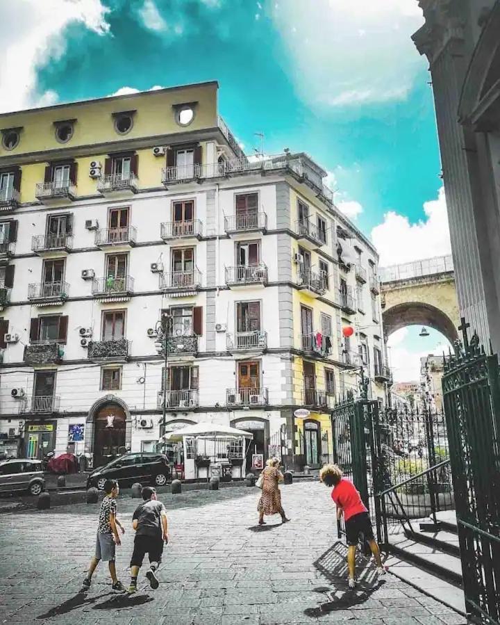 Quiet Apartment In The Rione Sanita In The Toto District 나폴리 외부 사진